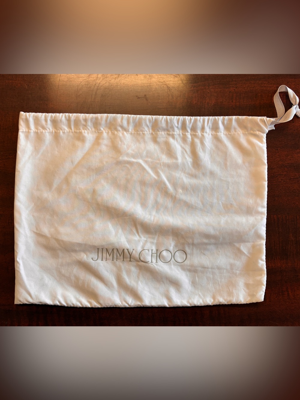 Jimmy Choo Drawstring Dust Bag